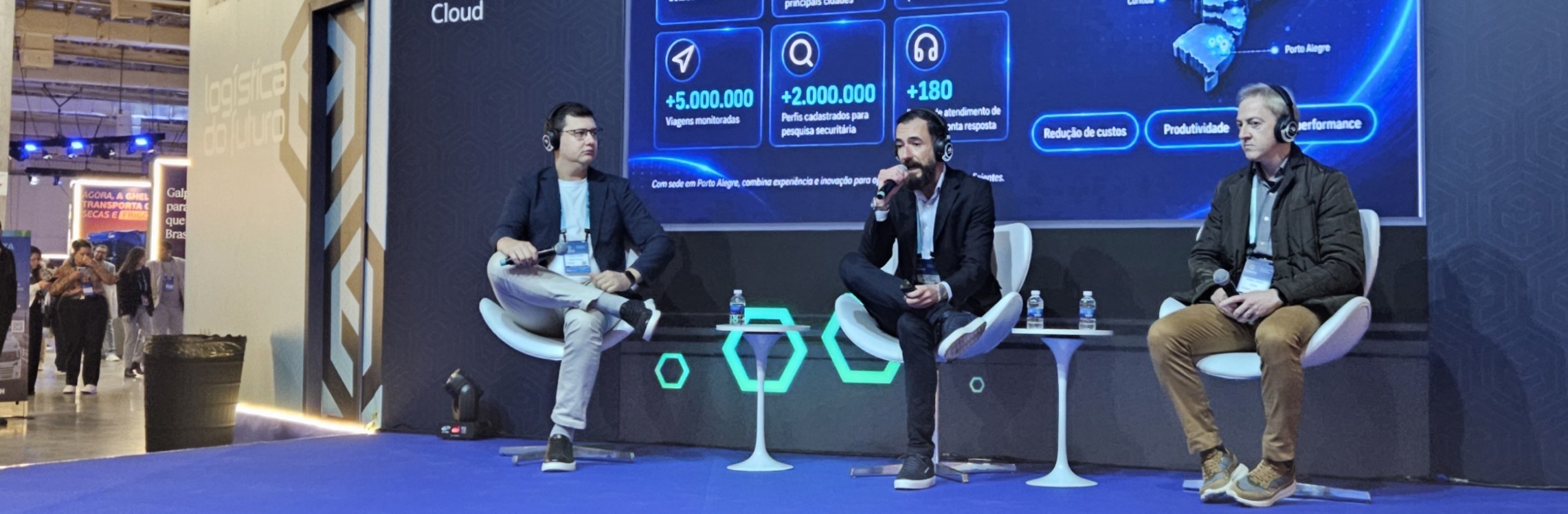Painel Apisul & Atvos no palco do Logística do Futuro